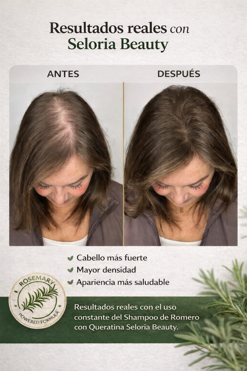 Seloria Beauty Rosemary Shampoo