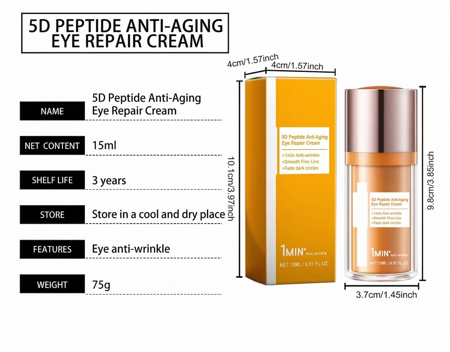 Peptide Cream 5D