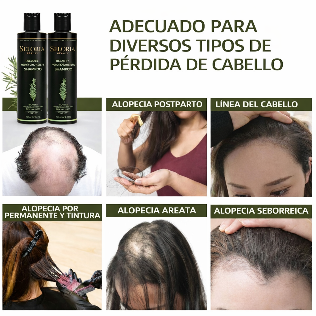 Seloria Beauty Rosemary Shampoo
