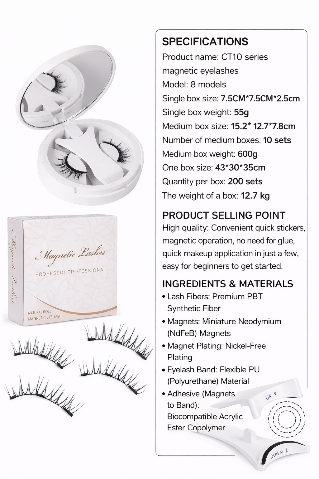 Seloria Beauty Soft Magnetic Eyelashes