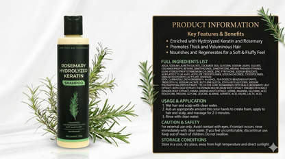 Seloria Beauty Rosemary Shampoo